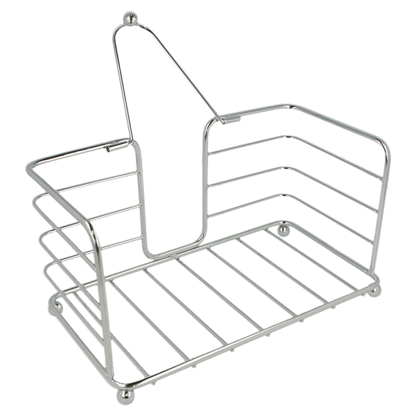 Garcia De Pou CESTA TOALLAS 23x12 5x12 5 CM CROMADO INOX (1 UNID.)