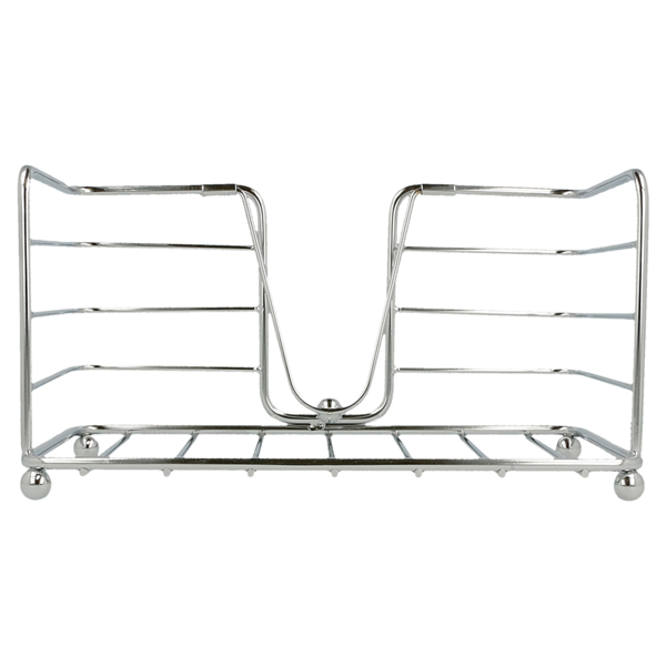 Garcia De Pou CESTA TOALLAS 23x12 5x12 5 CM CROMADO INOX (1 UNID.)