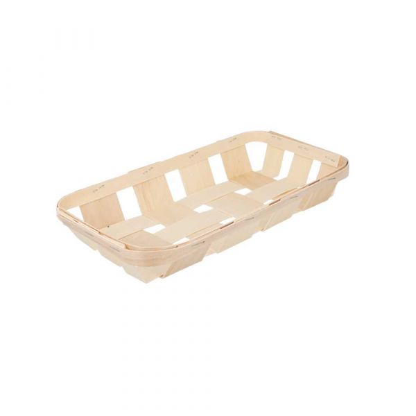 Garcia de pou CESTAS 26x12 5x4 CM NATURAL MADERA (120 UNID.)