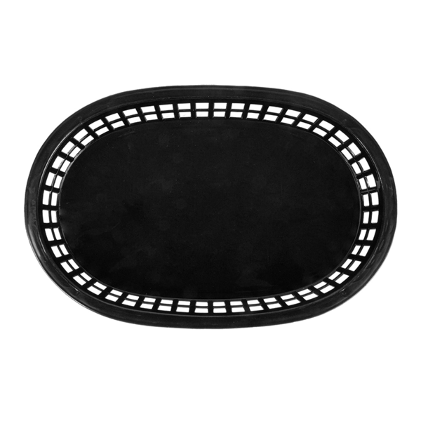 Garcia De Pou CESTAS ALARGADAS 28x17 5x4 CM NEGRO PP (12 UNID.)