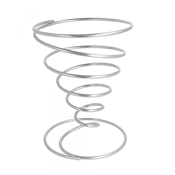 Garcia de pou CESTAS PRESENTACIÓN 'ARTINOX' Ø 10x18 CM CROMADO ACERO (1 UNID.)