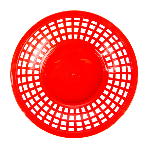 Garcia De Pou CESTAS REDONDAS Ø 20x5 CM ROJO PP (12 UNID.)