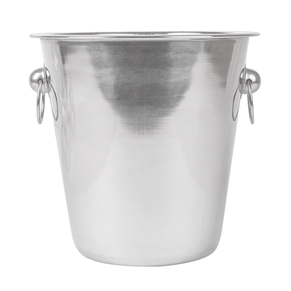 Garcia De Pou CHAMPAÑERA CON ASAS Ø 21x21 CM PLATEADO INOX (1 UNID.)