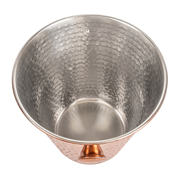 Garcia De Pou CHAMPAÑERA MARTILLEADA 'ARTINOX' Ø 22 2x20 CM COBRE INOX (1 UNID.)