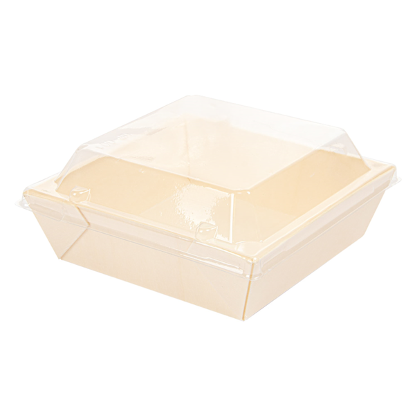 Garcia de pou COMBO BARQUILLAS + TAPAS PET 12x12x3 5 CM NATURAL MADERA (200 UNID.)