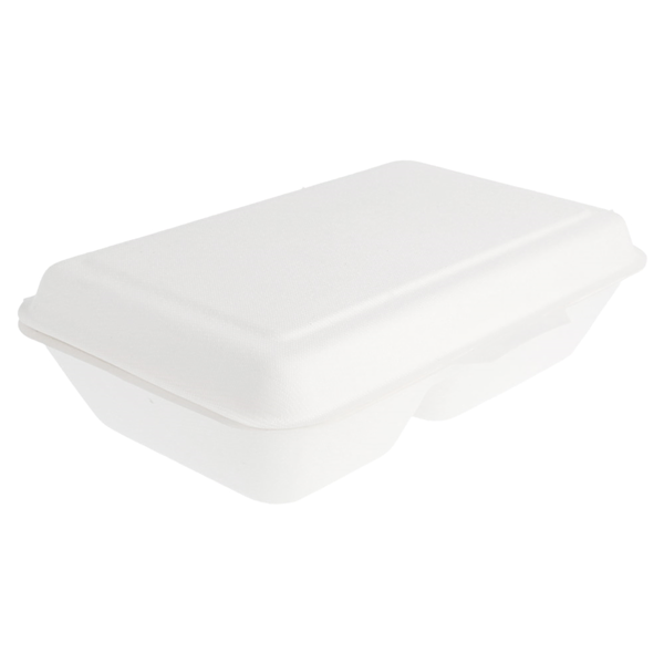 Garcia De Pou CONCHAS 2 COMPART. 'BIONIC' 1 L 16 5x22 5x6 4 CM BLANCO BAGAZO (500 UNID.)