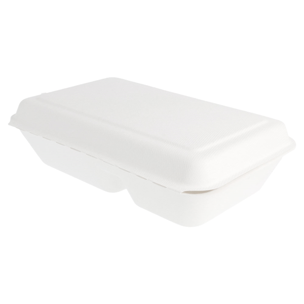 Garcia De Pou CONCHAS 2 COMPART. 'BIONIC' 1 L 16 5x22 5x6 4 CM BLANCO BAGAZO (500 UNID.)