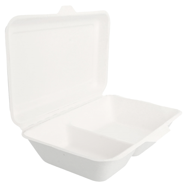 Garcia De Pou CONCHAS 2 COMPART. 'BIONIC' 1 L 16 5x22 5x6 4 CM BLANCO BAGAZO (500 UNID.)