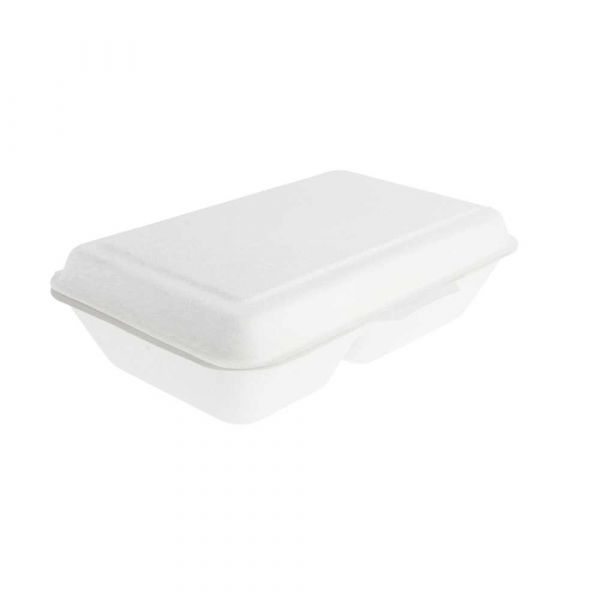 Garcia de pou CONCHAS 2 COMPART. 'BIONIC' 1 L 16 5x22 5x6 4 CM BLANCO BAGAZO (500 UNID.)