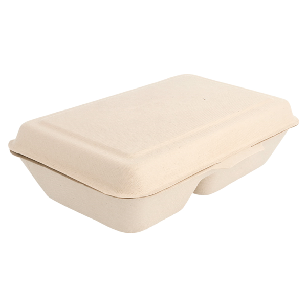 Garcia De Pou CONCHAS 2 COMPART. 'BIONIC' 1 L 16 5x22 5x6 4 CM NATURAL BAGAZO (500 UNID.)