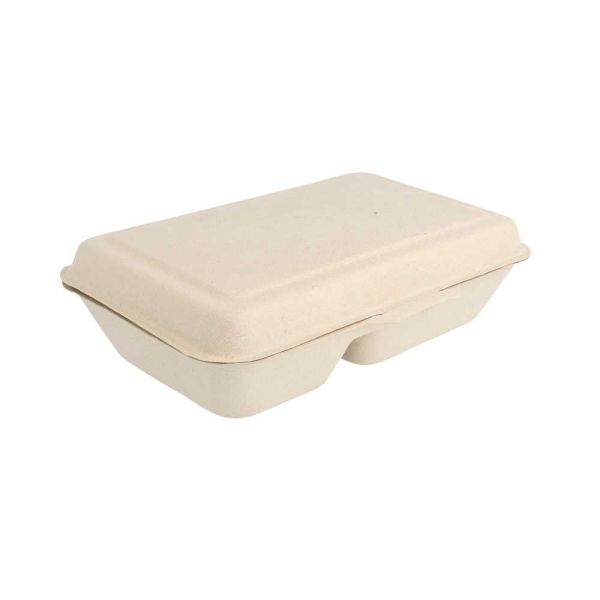 Garcia de pou CONCHAS 2 COMPART. 'BIONIC' 1 L 16 5x22 5x6 4 CM NATURAL BAGAZO (500 UNID.)