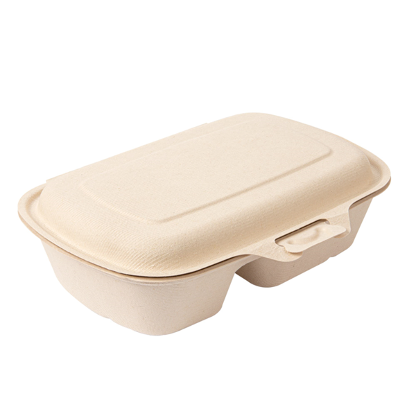 Garcia De Pou CONCHAS 2 COMPART. 'BIONIC' 900 ML 22 4x14x6 CM NATURAL BAGAZO (400 UNID.)