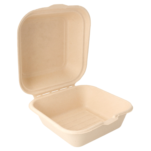 Garcia De Pou CONCHAS HAMBURGUESA 'BIONIC' 450 ML 15 2x15x8 4 CM NATURAL BAGAZO (600 UNID.)