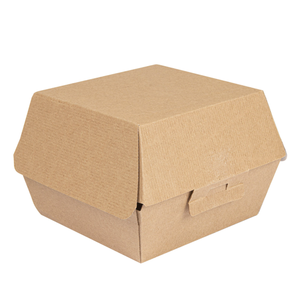 Garcia De Pou CONCHAS HAMBURGUESA 'THEPACK' 220 G/M2 13x12 5x9 CM (M) NATURAL CARTÓN ONDULADO NANO-MICRO (500 UNID.)