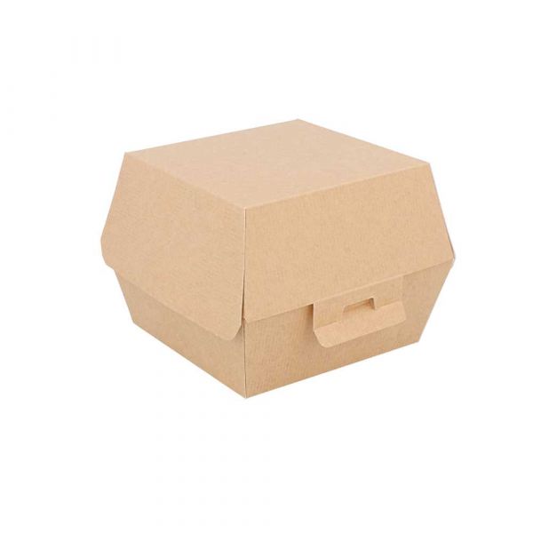Garcia de pou CONCHAS HAMBURGUESA 'THEPACK' 220 G/M2 13x12 5x9 CM (M) NATURAL CARTÓN ONDULADO NANO-MICRO (500 UNID.)