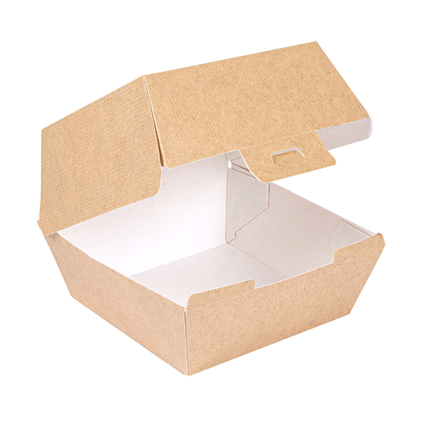 Garcia De Pou CONCHAS HAMBURGUESA 'THEPACK' 220 G/M2 14 4x13 6x9 2 CM (L+) NATURAL CARTÓN ONDULADO NANO-MICRO (500 UNID.)