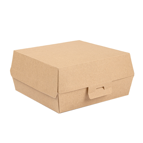 Garcia De Pou CONCHAS HAMBURGUESA 'THEPACK' 220 G/M2 17 6x16 8x7 8 CM (XL) NATURAL CARTÓN ONDULADO NANO-MICRO (300 UNID.)