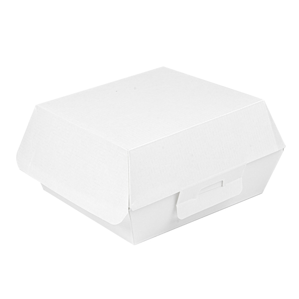Garcia De Pou CONCHAS HAMBURGUESA 'THEPACK' 230 G/M2 13x12 5x6 2 CM (S) BLANCO CARTÓN ONDULADO NANO-MICRO (450 UNID.)