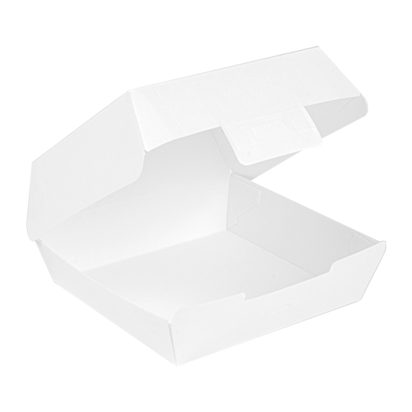 Garcia De Pou CONCHAS HAMBURGUESA 'THEPACK' 230 G/M2 14 2x13 7x6 1 CM (L) BLANCO CARTÓN ONDULADO NANO-MICRO (500 UNID.)