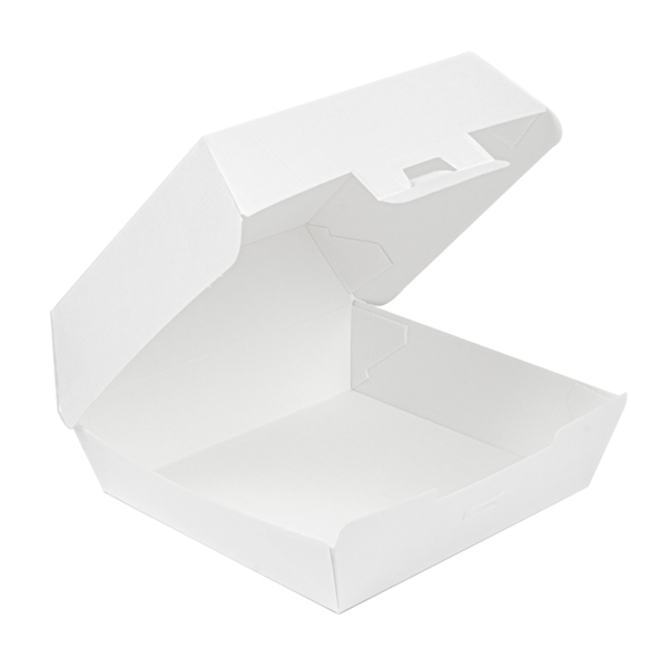 Garcia De Pou CONCHAS HAMBURGUESA 'THEPACK' 230 G/M2 17 6x16 8x7 8 CM (XL) BLANCO CARTÓN ONDULADO NANO-MICRO (300 UNID.)