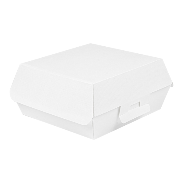 Garcia de pou CONCHAS HAMBURGUESA 'THEPACK' 230 G/M2 17 6x16 8x7 8 CM (XL) BLANCO CARTÓN ONDULADO NANO-MICRO (300 UNID.)