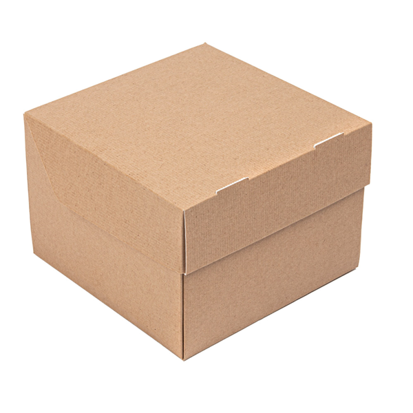 Garcia de pou CONCHAS HAMBURGUESA 'THEPACK' 240 G/M2 15 5x15 5x11 5 CM (XXL) NATURAL CARTÓN ONDULADO NANO-MICRO (300 UNID.)