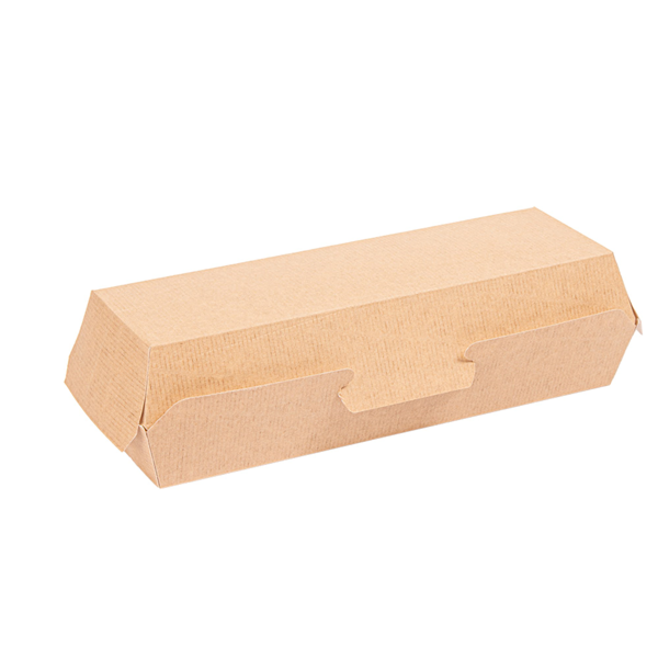Garcia De Pou CONCHAS "HOT DOG" 'THEPACK' 220 G/M2 23 2x9x6 3 CM NATURAL CARTÓN ONDULADO NANO-MICRO (450 UNID.)