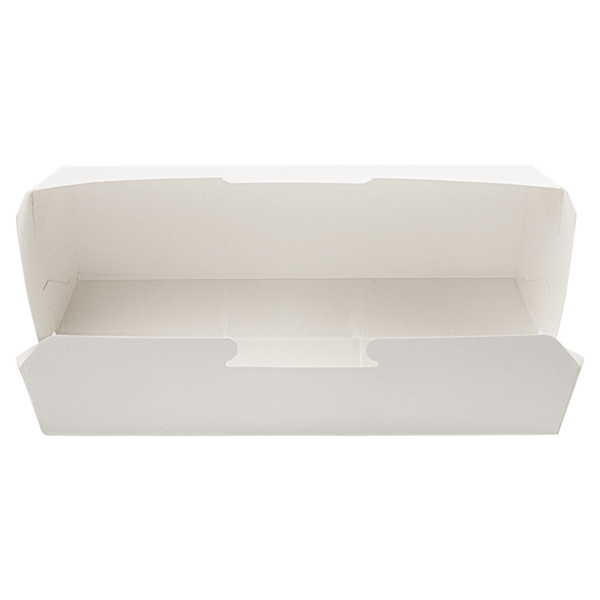 Garcia De Pou CONCHAS "HOT DOG" 'THEPACK' 230 G/M2 23 2x9x6 3 CM BLANCO CARTÓN ONDULADO NANO-MICRO (450 UNID.)