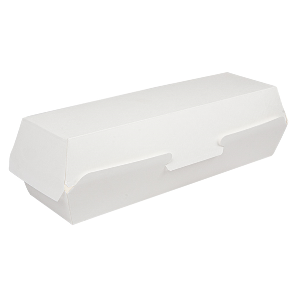 Garcia de pou CONCHAS "HOT DOG" 'THEPACK' 230 G/M2 23 2x9x6 3 CM BLANCO CARTÓN ONDULADO NANO-MICRO (450 UNID.)