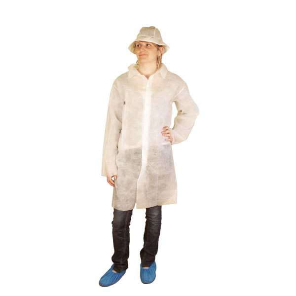 Garcia de pou CONJUNTO VISITADOR 100 CM BLANCO AIRLAID (25 UNID.)