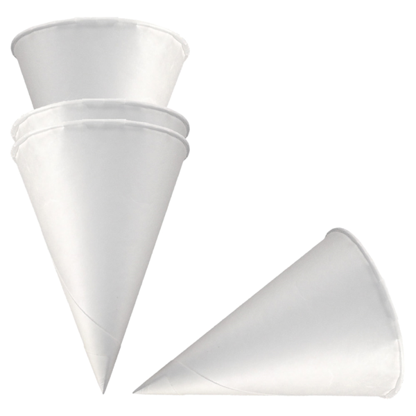Garcia de pou CONOS AGUA 120 ML 120 G/M2 Ø 6 4x8 7 CM BLANCO PAPEL (5000 UNID.)