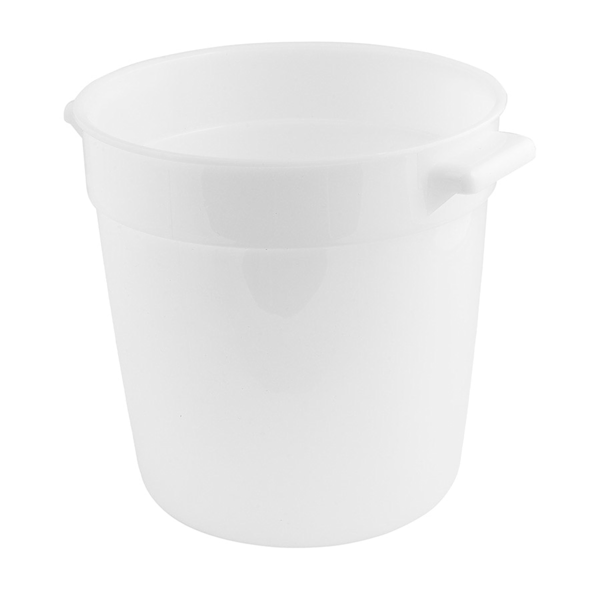 Garcia de pou CONTENEDOR 10 L Ø 31 2x20 8 CM BLANCO PEHD (1 UNID.)