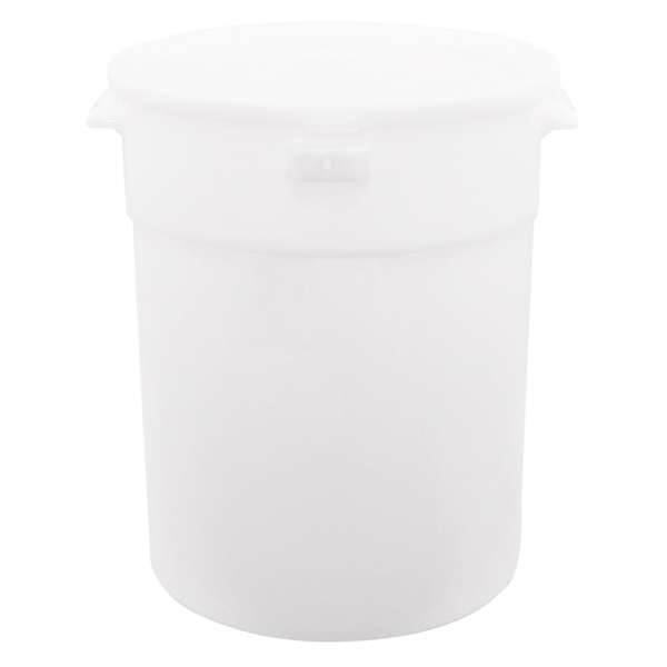 Garcia de pou CONTENEDOR 18 L Ø 31 4x37 8 CM BLANCO PEHD (1 UNID.)