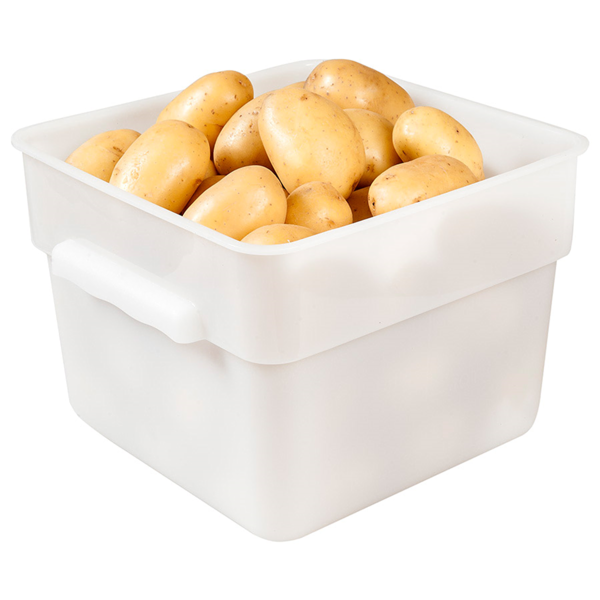 Garcia De Pou CONTENEDOR ALIMENTOS 12 L 28 5x28 5x21 CM BLANCO PP (1 UNID.)