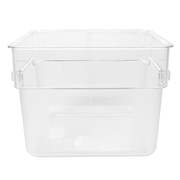Garcia De Pou CONTENEDOR ALIMENTOS 12 L 28 5x28 5x21 CM TRANSPARENTE POLICARBONATO (1 UNID.)