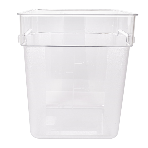 Garcia De Pou CONTENEDOR ALIMENTOS 18 L 28 5x28 5x32 CM TRANSPARENTE POLICARBONATO (1 UNID.)