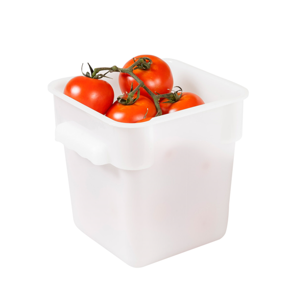 Garcia De Pou CONTENEDOR ALIMENTOS 4 L 18x18x19 CM BLANCO PP (1 UNID.)