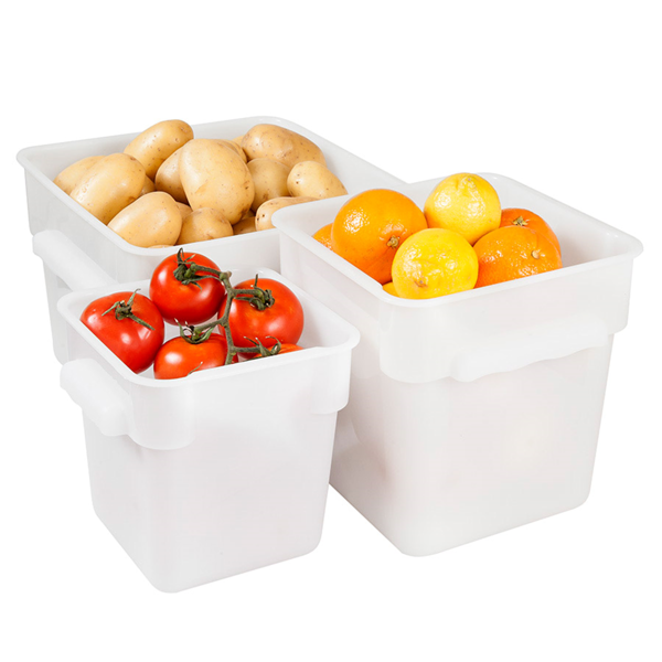 Garcia De Pou CONTENEDOR ALIMENTOS 4 L 18x18x19 CM BLANCO PP (1 UNID.)