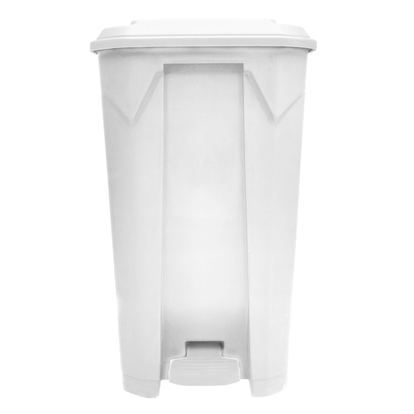 Garcia de pou CONTENEDOR CON TAPA 100 L 49x47x84 CM BLANCO PP (1 UNID.)