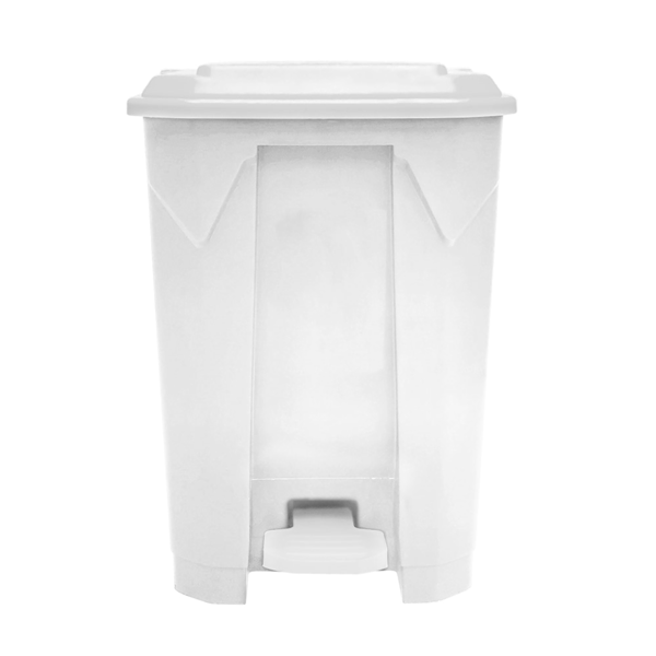 Garcia de pou CONTENEDOR CON TAPA 50 L 43x40x60 CM BLANCO PP (1 UNID.)