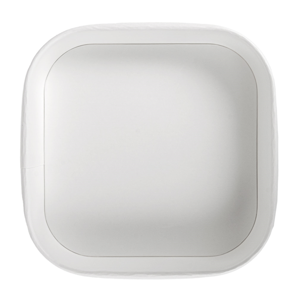 Garcia De Pou CONTENEDORES CUADRADOS 750 ML 320 + 26 PE G/M2 16 7x16 7x4 3 CM BLANCO KRAFT (300 UNID.)