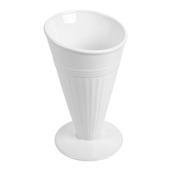 Garcia de pou COPAS PARA FRITOS Ø11 8x19 8 CM BLANCO PORCELANA (6 UNID.)