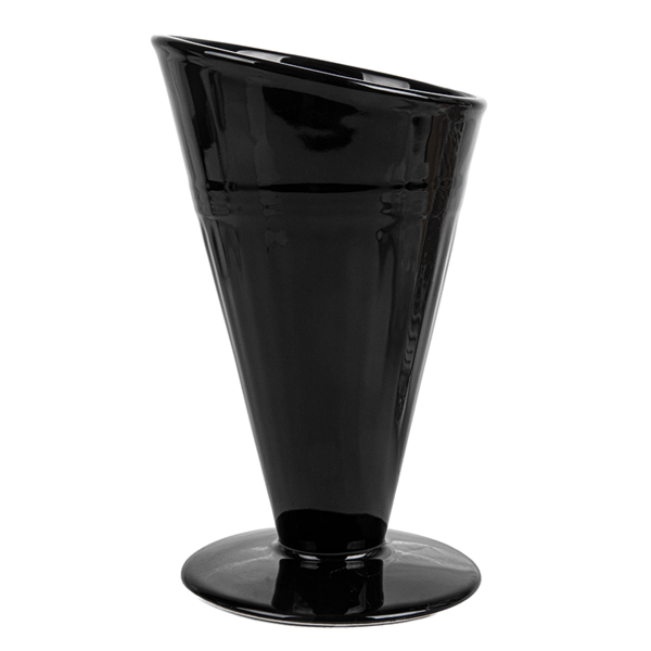Garcia De Pou COPAS PARA FRITOS Ø11 8x19 8 CM NEGRO PORCELANA (6 UNID.)