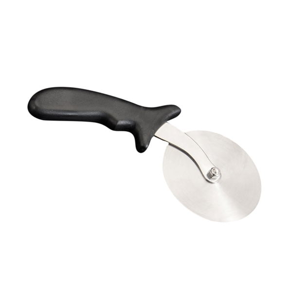 Garcia de pou CORTADOR DE PIZZA Ø 12 5x25 CM PLATEADO INOX (1 UNID.)
