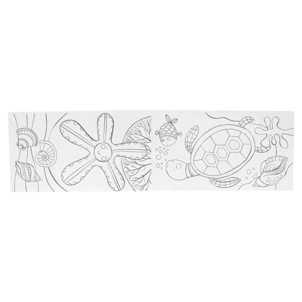 Garcia De Pou CUADERNOS COLOREAR "FONDO DEL MAR" 100 G/M2 12 5x22 CM CUATRICROMÍA CELULOSA (100 UNID.)