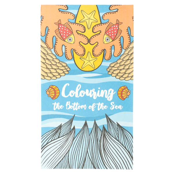 Garcia de pou CUADERNOS COLOREAR "FONDO DEL MAR" 100 G/M2 12 5x22 CM CUATRICROMÍA CELULOSA (100 UNID.)