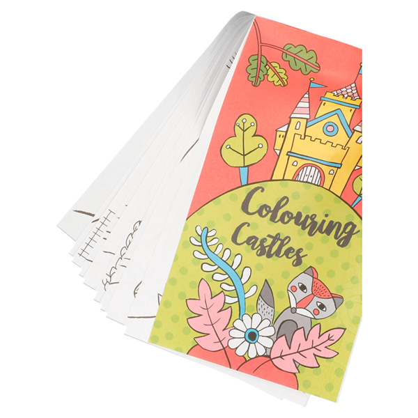 Garcia De Pou CUADERNOS COLOREAR "SURTIDO CASTILLOS Y CARAS" 100 G/M2 12 5x22 CM CUATRICROMÍA CELULOSA (400 UNID.)