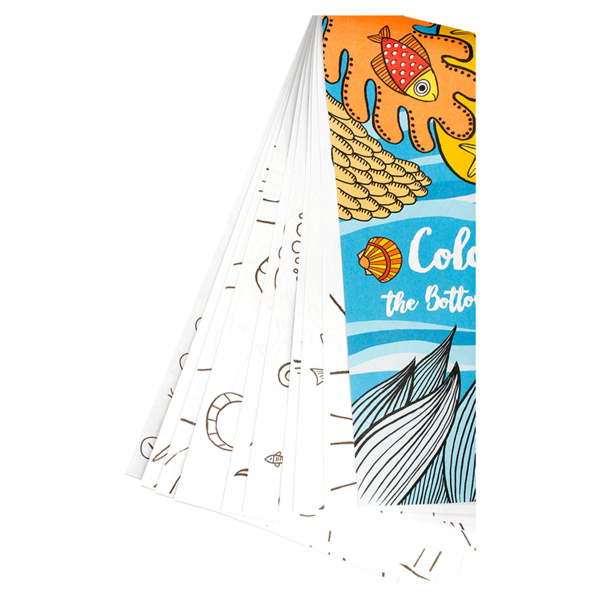 Garcia De Pou CUADERNOS COLOREAR "SURTIDO MANDALAS Y FONDO DEL MAR" 100 G/M2 12 5x22 CM CUATRICROMÍA CELULOSA (400 UNID.)