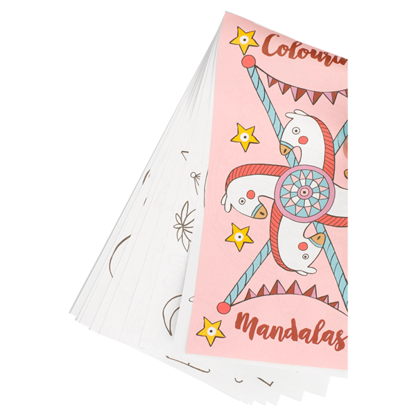 Garcia De Pou CUADERNOS COLOREAR "SURTIDO MANDALAS Y FONDO DEL MAR" 100 G/M2 12 5x22 CM CUATRICROMÍA CELULOSA (400 UNID.)