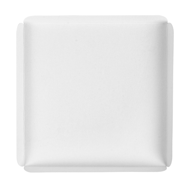 Garcia De Pou CUADRADOS CON PESTAÑAS 15x15+2 CM BLANCO CARTÓN (250 UNID.)